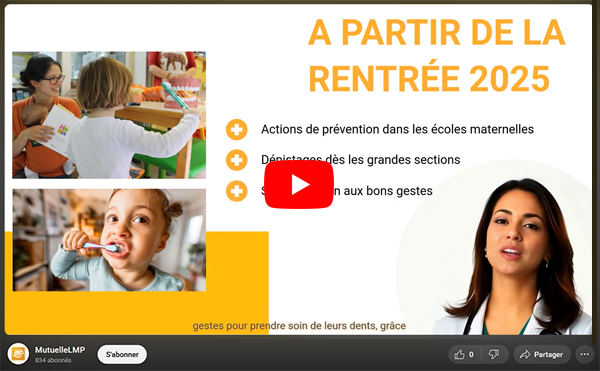 Pastille vidéo sur les nouveautés M'T'Dents 2025